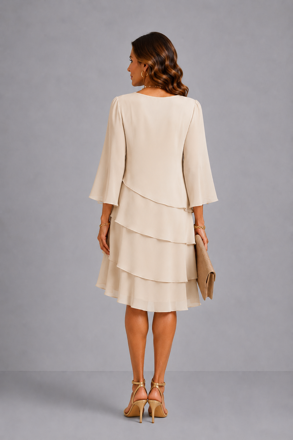 Catherine | Vestido elegante con volantes
