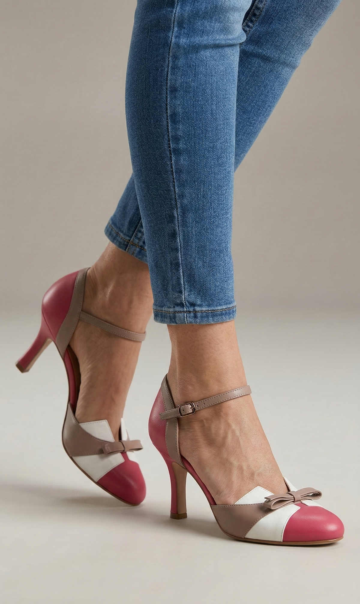 Élise | Tacones cómodos de cuero