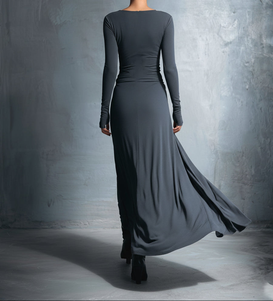 Vittoria · Maxikleid mit seitlichem Knoten