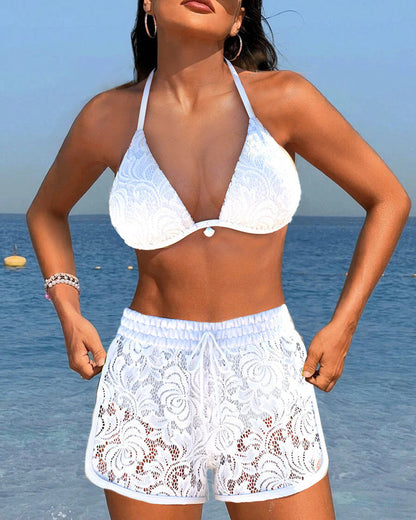 Bloom | Elegante Conjunto de Bikinis de Encaje