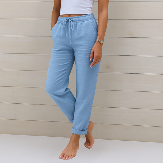 Nora | Pantaloni Eleganti e Confortevoli per un Look Casual