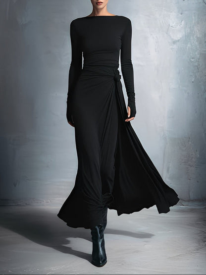 Vittoria · Maxikleid mit seitlichem Knoten
