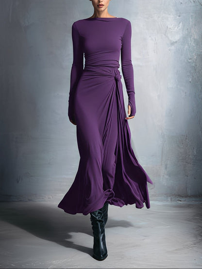 Vittoria · Maxikleid mit seitlichem Knoten