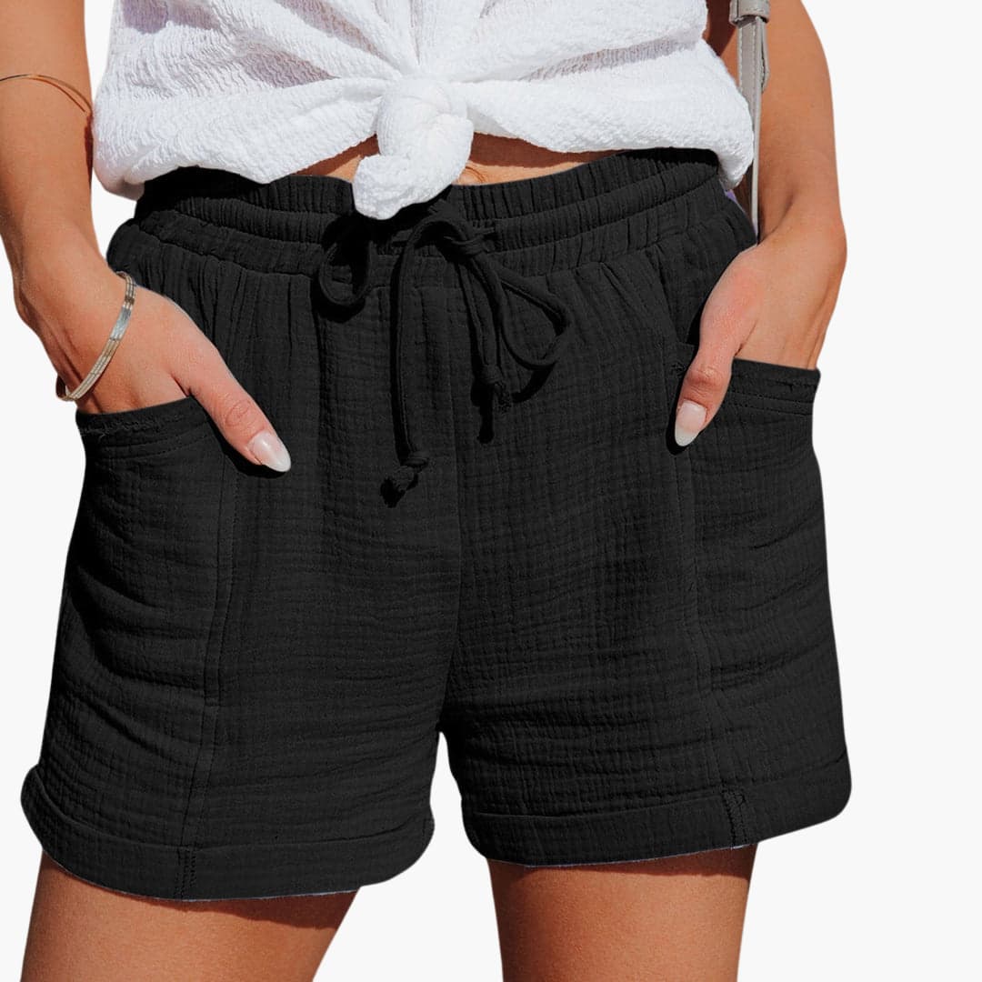 Emma | Elegant Casual Drawstring Shorts