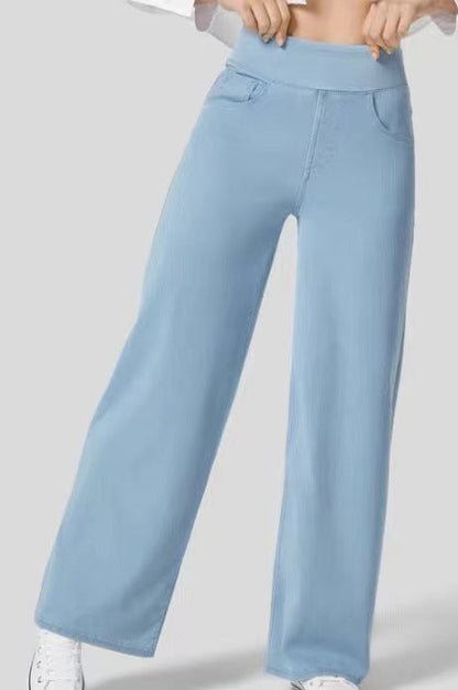 Solène - Jeans de pernera ancha de corte relajado