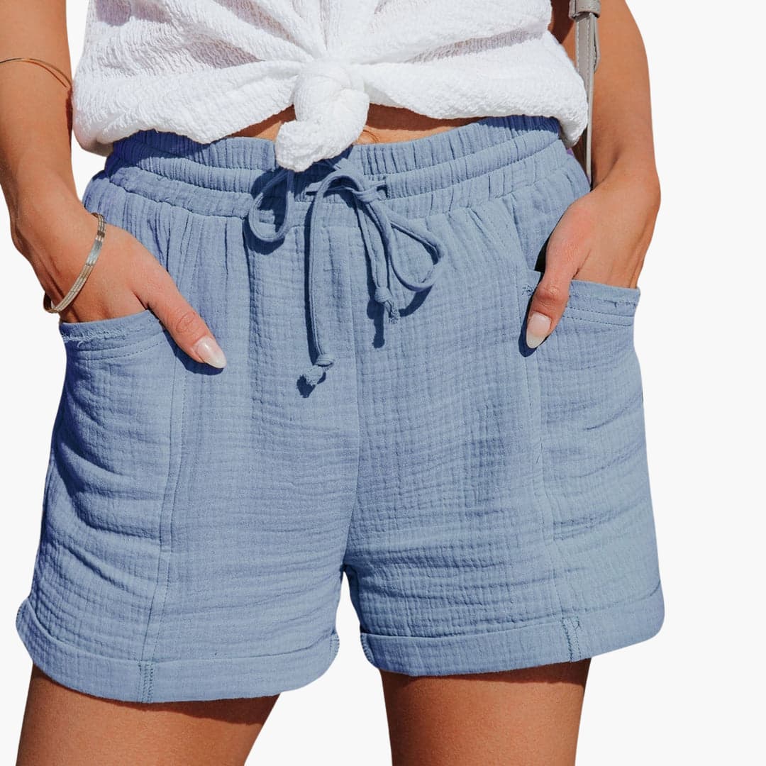 Emma | Elegant Casual Drawstring Shorts
