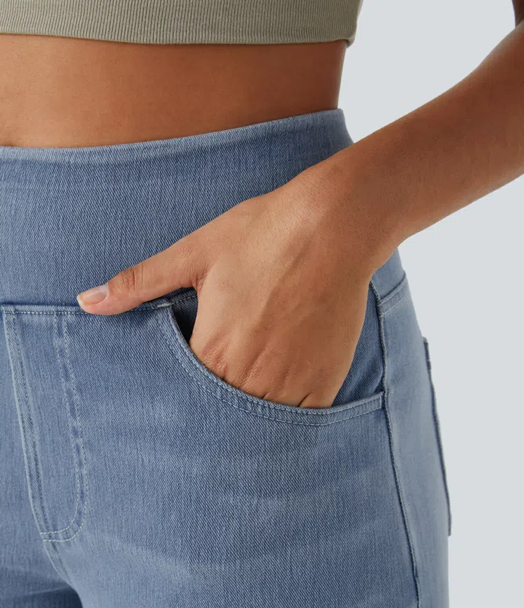 Solène - Jeans de pernera ancha de corte relajado