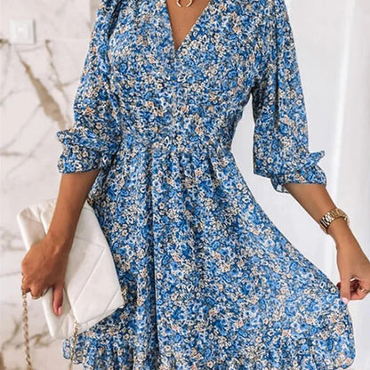 Sunna - Vestito Floreale Elegante