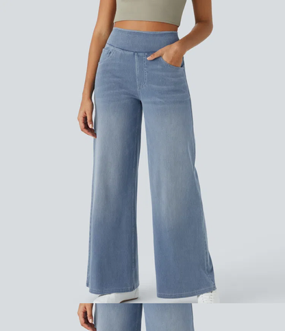 Solène - Jeans de pernera ancha de corte relajado