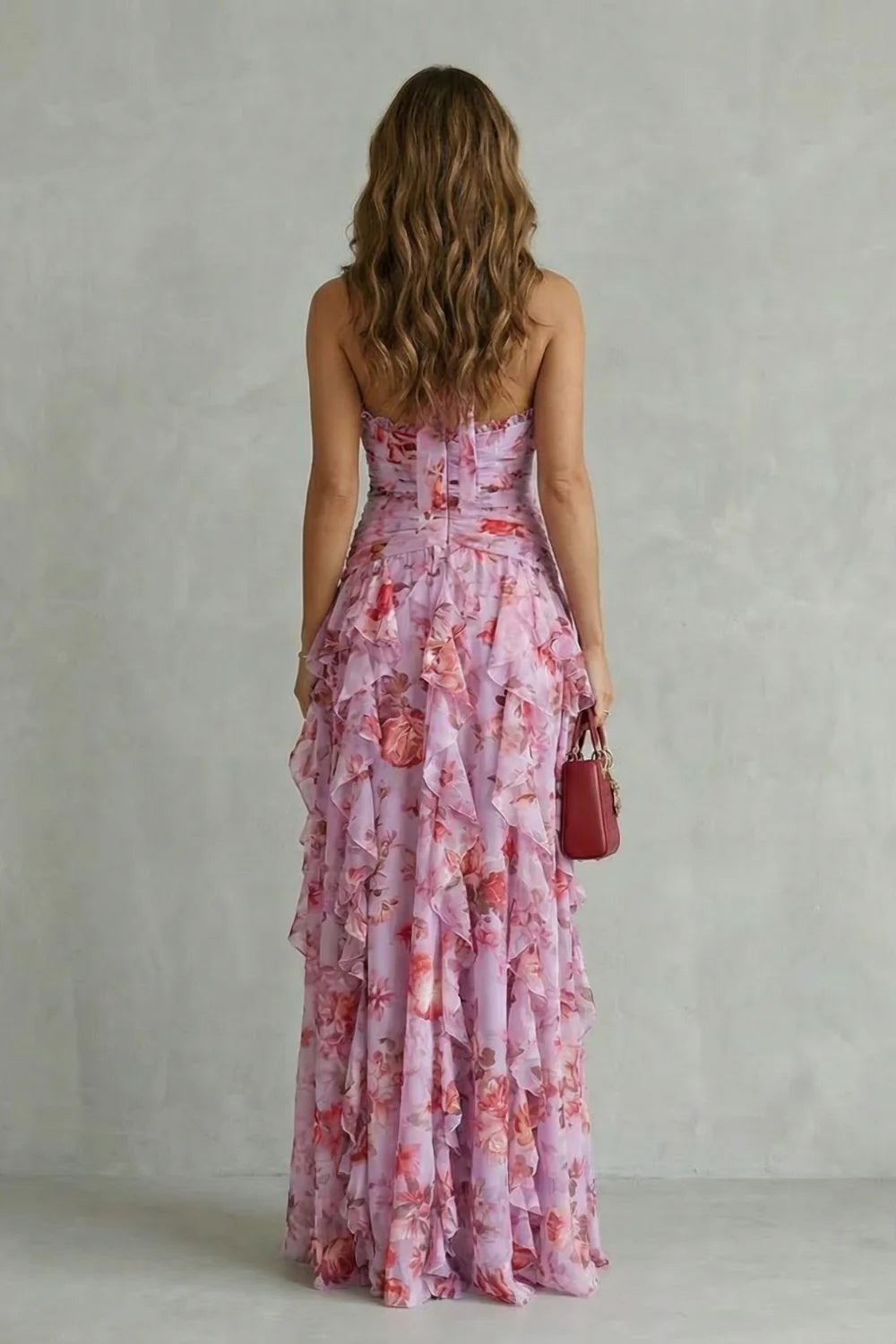 Bella | Langes Neckholder-Kleid