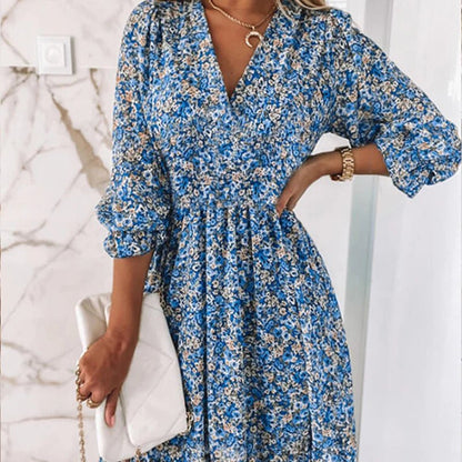 Sunna - Vestito Floreale Elegante