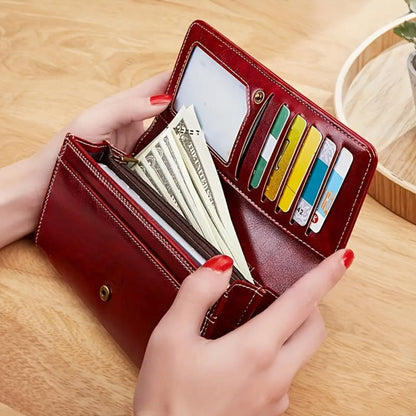 Moderne Eva Doppelbrieftasche