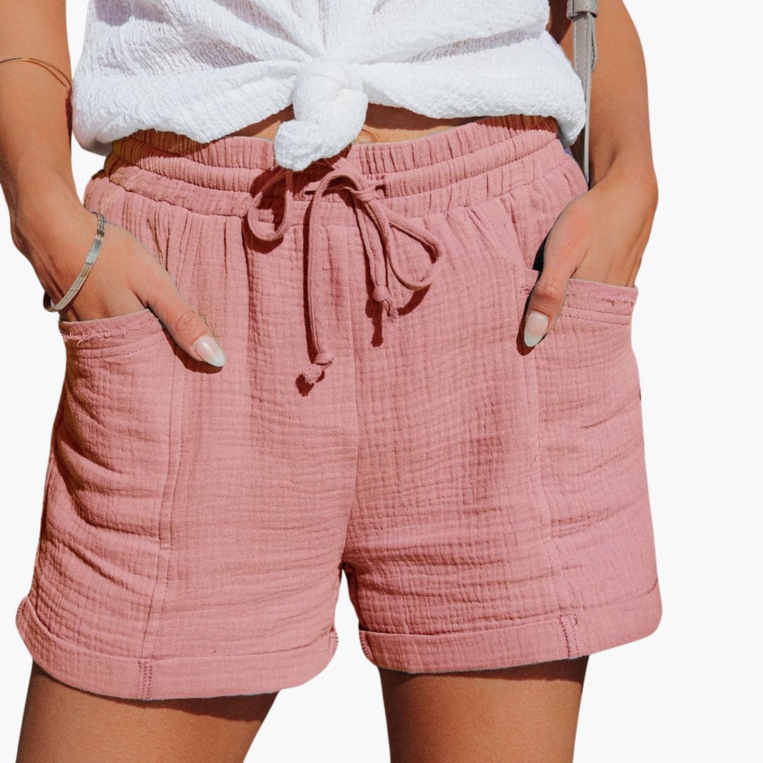 Emma | Elegant Casual Drawstring Shorts