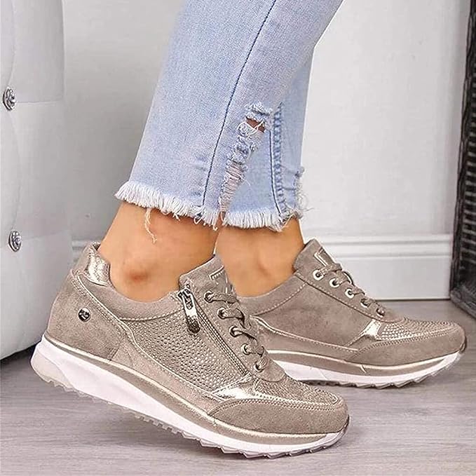 Ginette | Sneaker Ortopediche con Zip