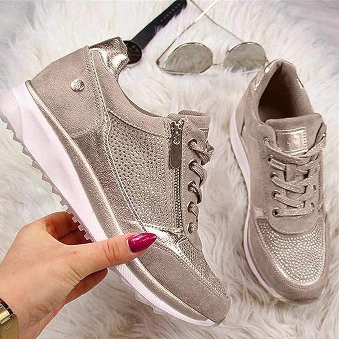 Ginette | Sneaker Ortopediche con Zip
