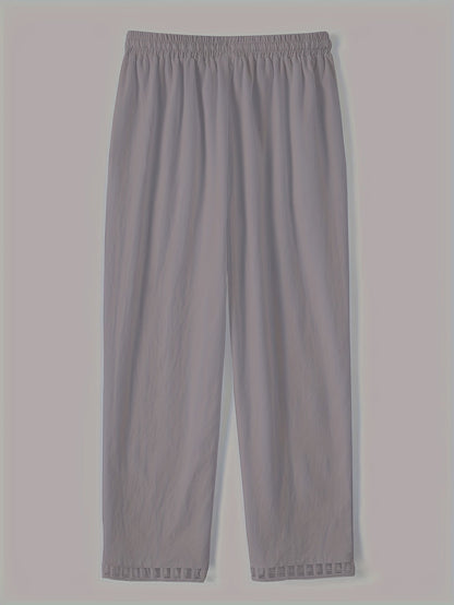 Wren – Relaxed Cropped Trousers with Contrast Details