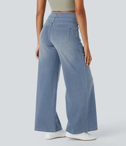 Solène - Jeans de pernera ancha de corte relajado