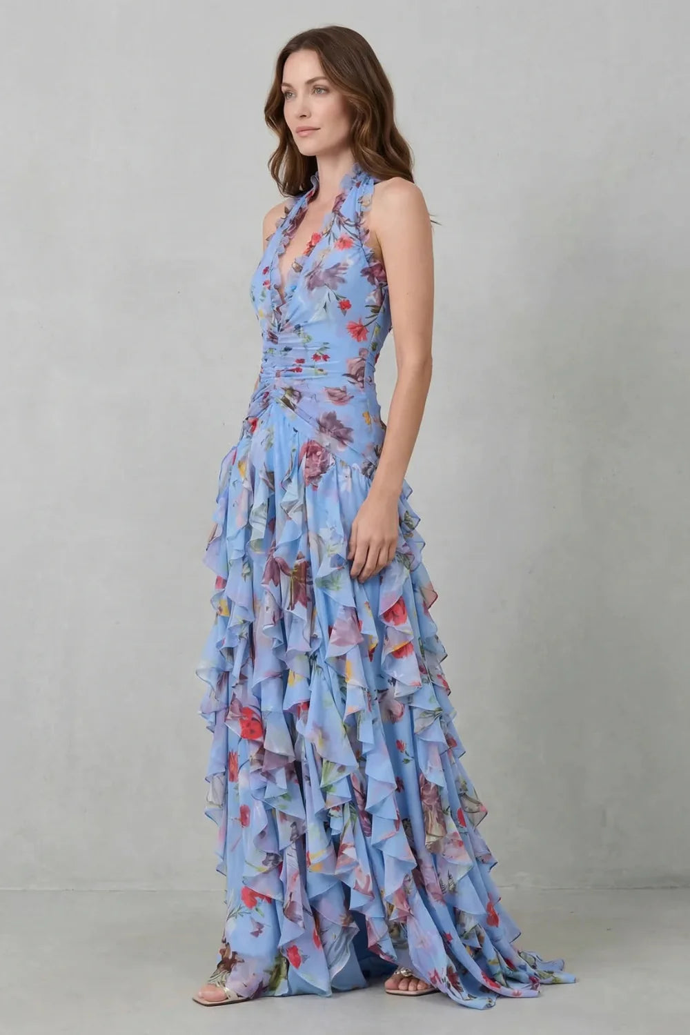 Amelia | Abito elegante con scollo a V