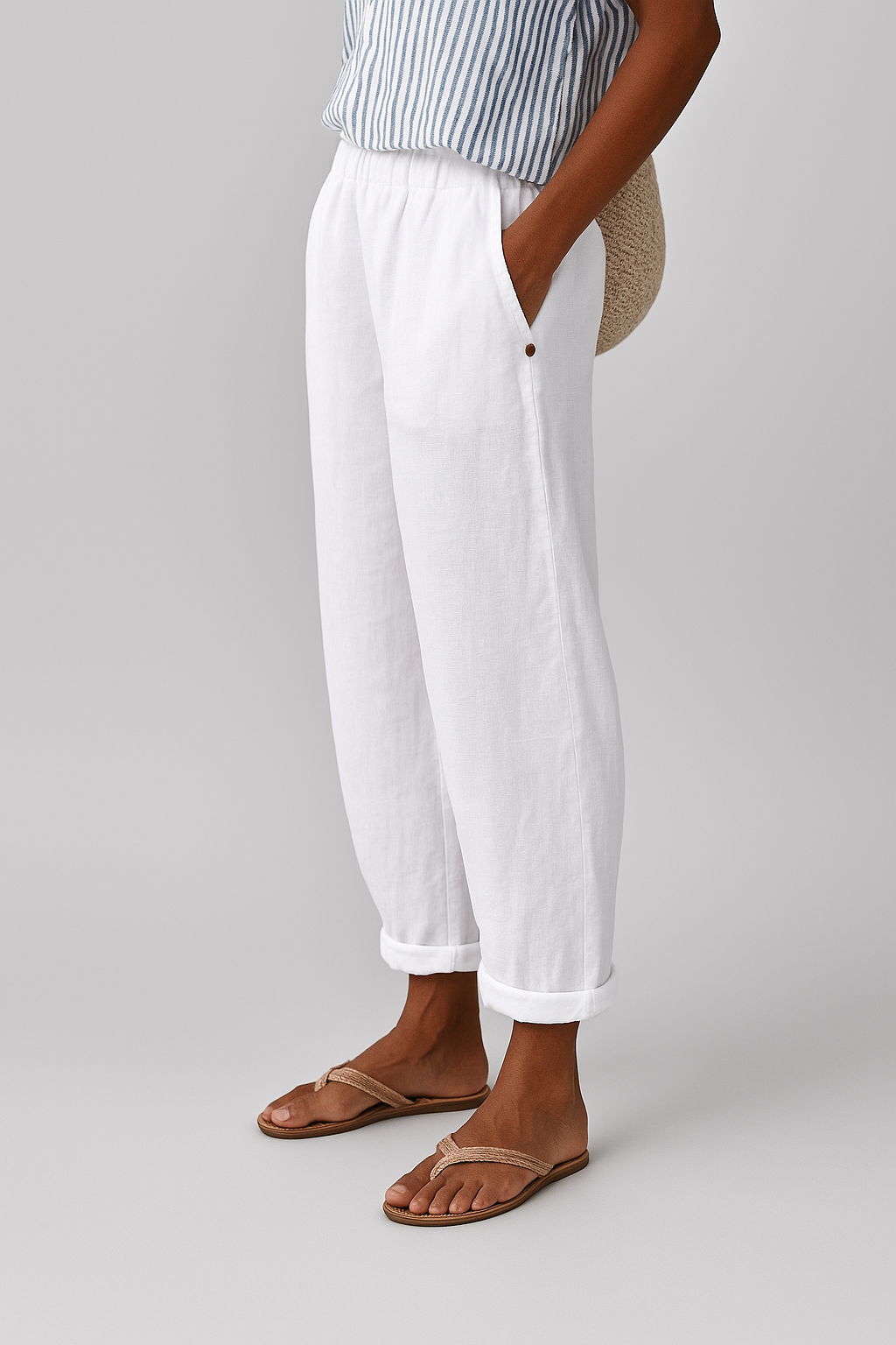 Elena | Pantaloni Eleganti con Tasche Laterali