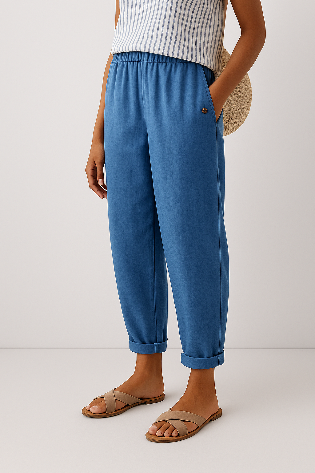 Elena | Pantaloni Eleganti con Tasche Laterali