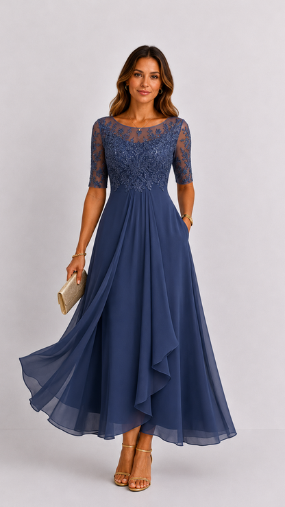 RHONDA | Elegant Lace Dress