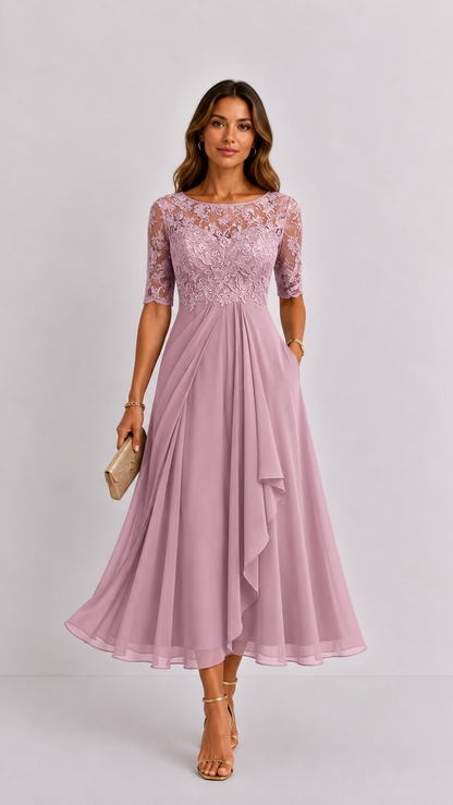 RHONDA | Elegant Lace Dress