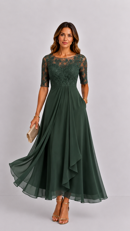 RHONDA | Elegant Lace Dress