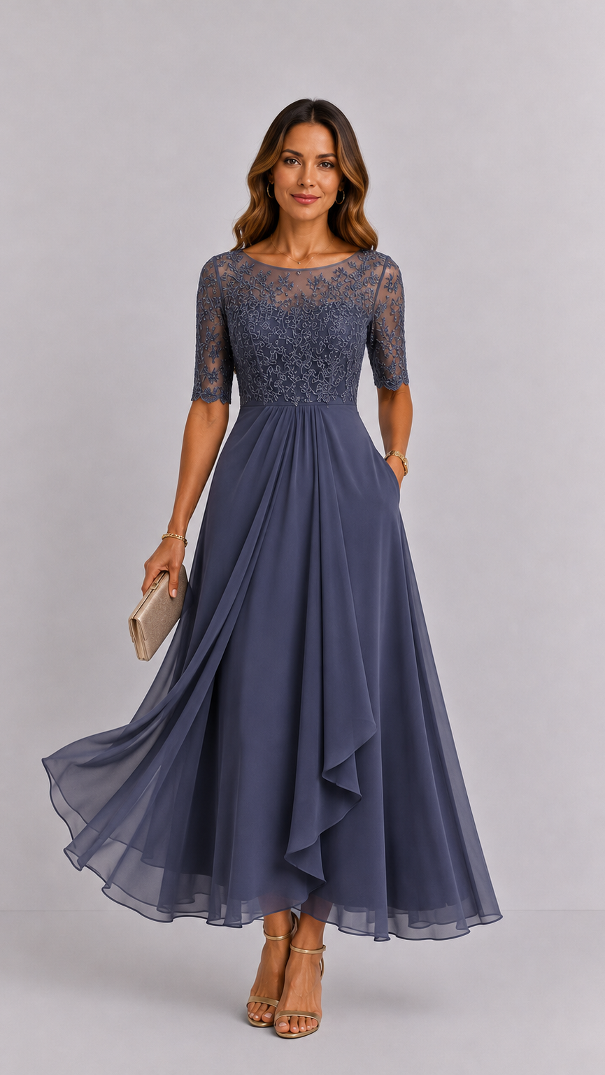 RHONDA | Elegant Lace Dress