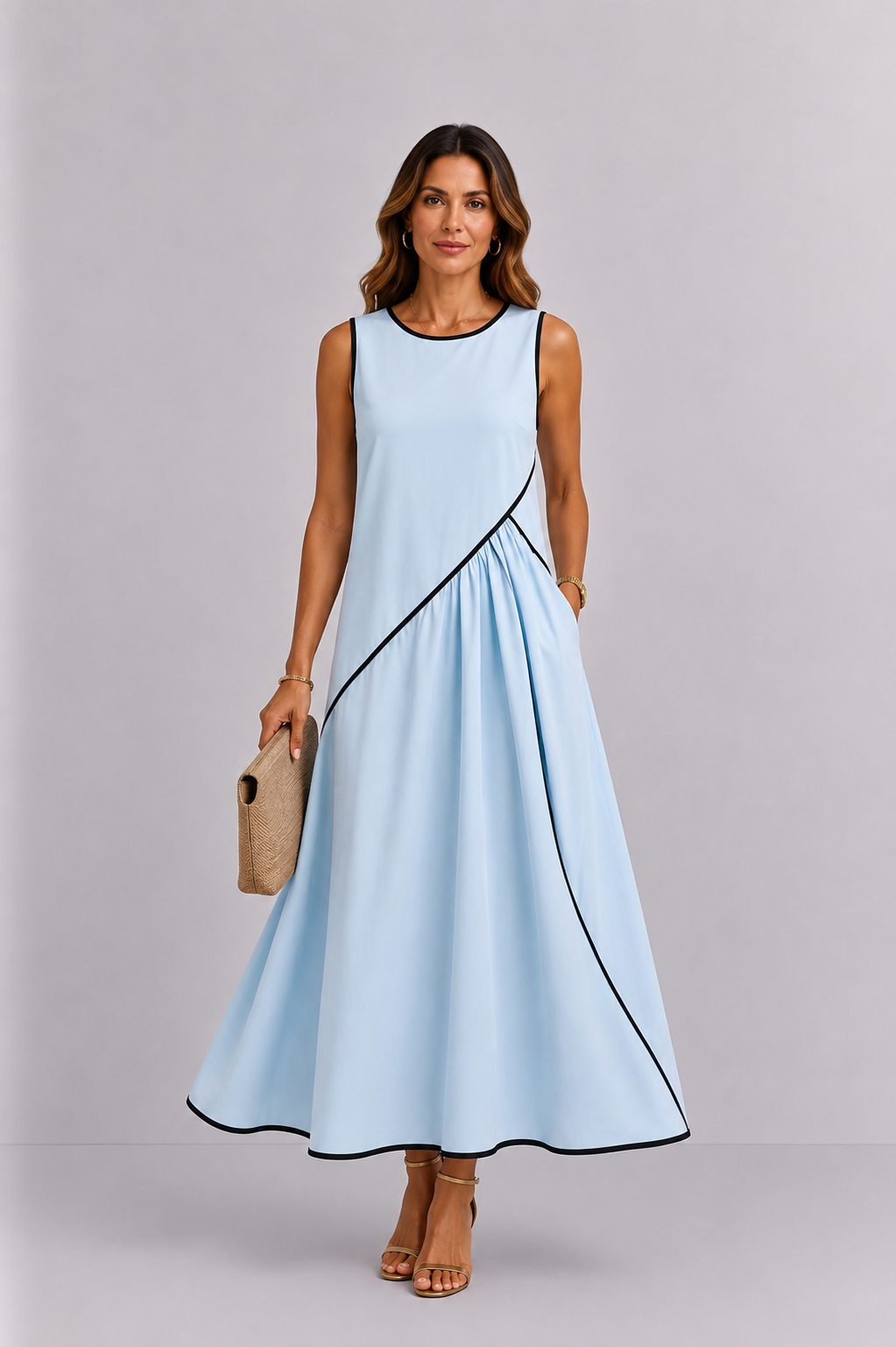 Lotte™ Vestito Estivo a Righe