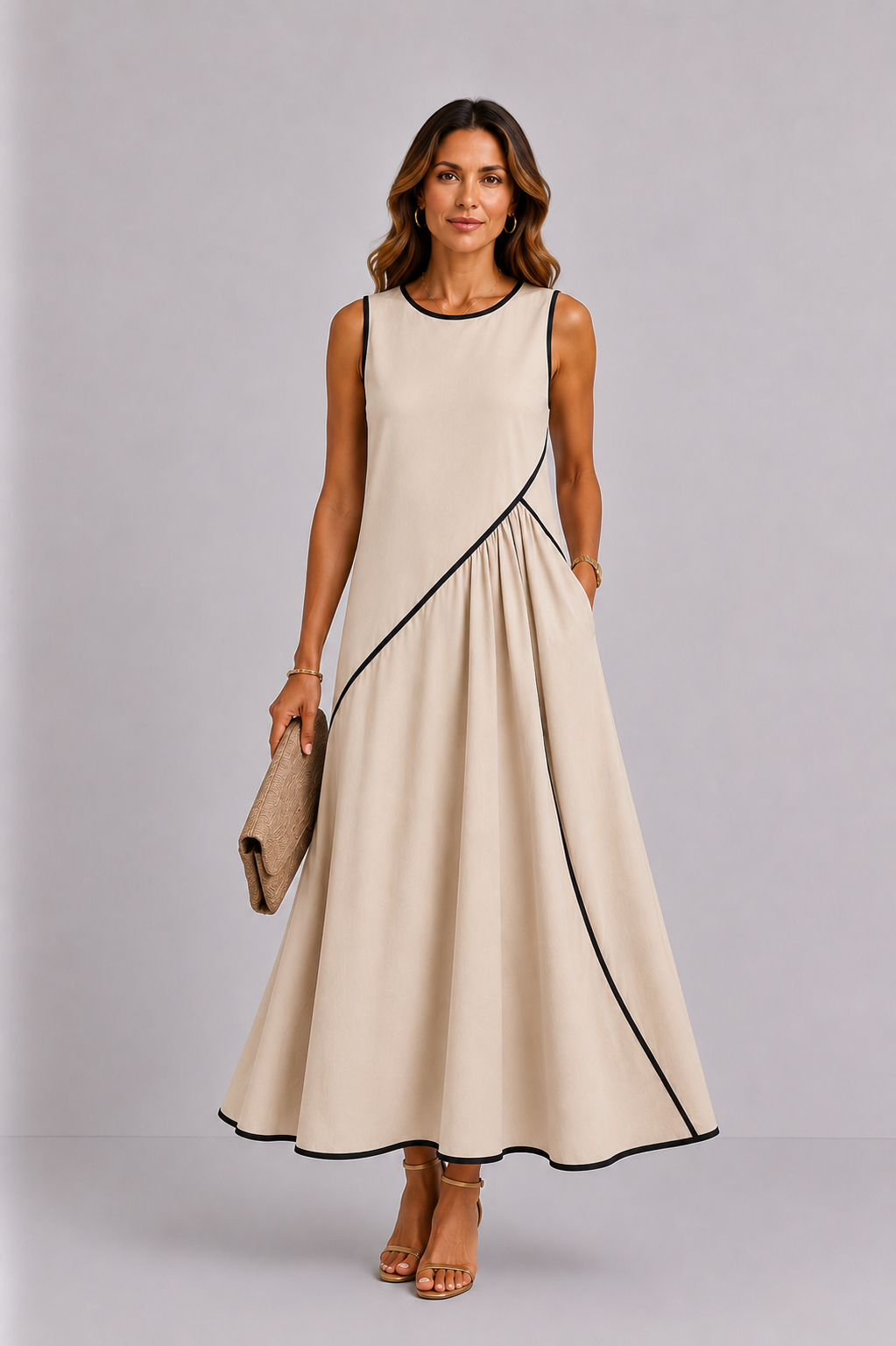 Lotte™ Vestito Estivo a Righe