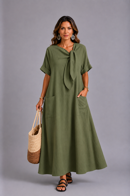 Fleur™ Vestido Elegante con Bolsillos