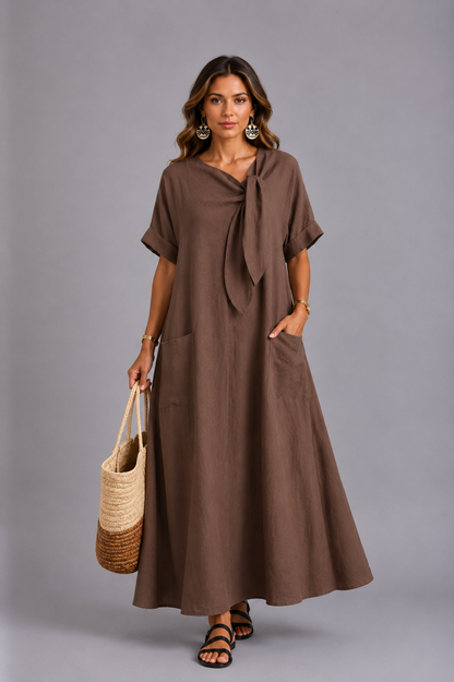 Fleur™ Vestido Elegante con Bolsillos