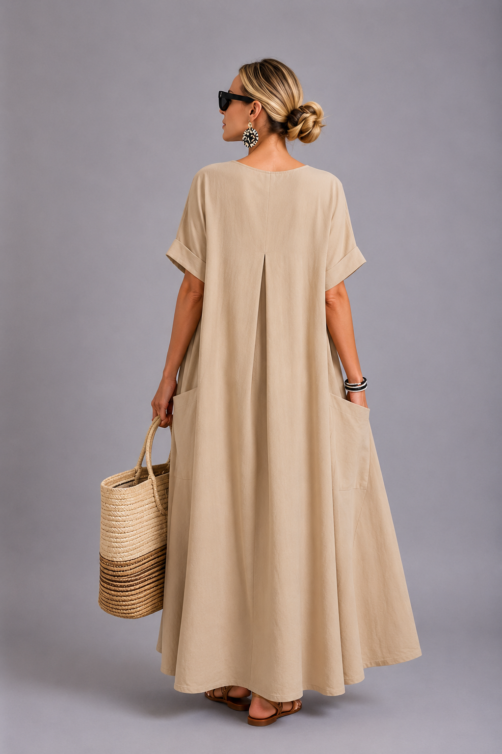 Fleur™ Vestido Elegante con Bolsillos