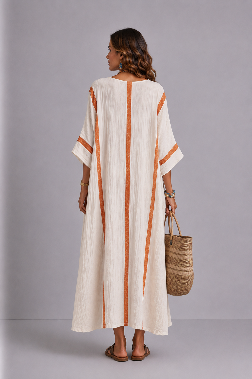 Elegant Mary - Maxi Beach Dress for a Stylish Summer Look