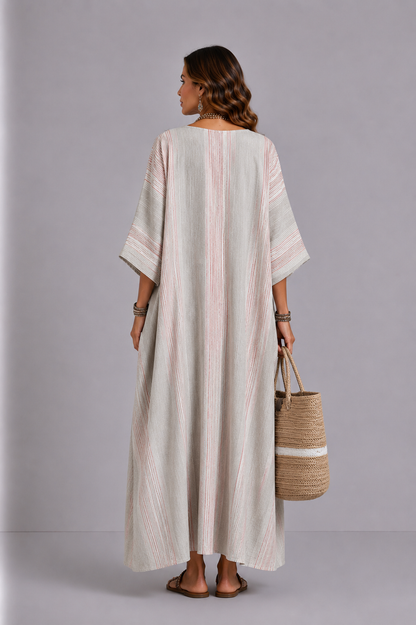 Elegant Mary - Maxi Beach Dress for a Stylish Summer Look