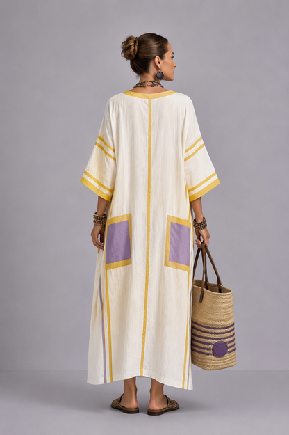 Elegant Mary - Maxi Beach Dress for a Stylish Summer Look