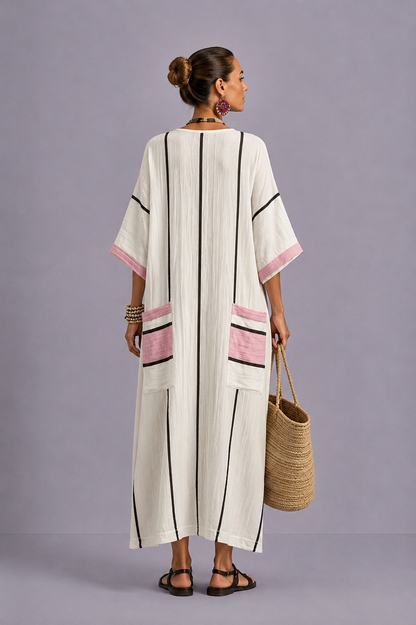 Elegant Mary - Maxi Beach Dress for a Stylish Summer Look