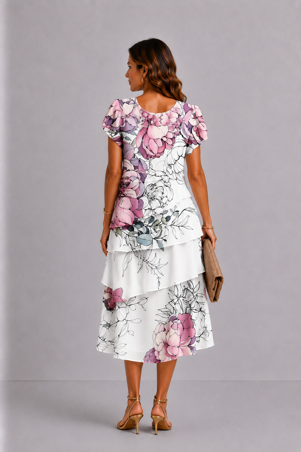 Diana | Elegant Ruffled Dress
