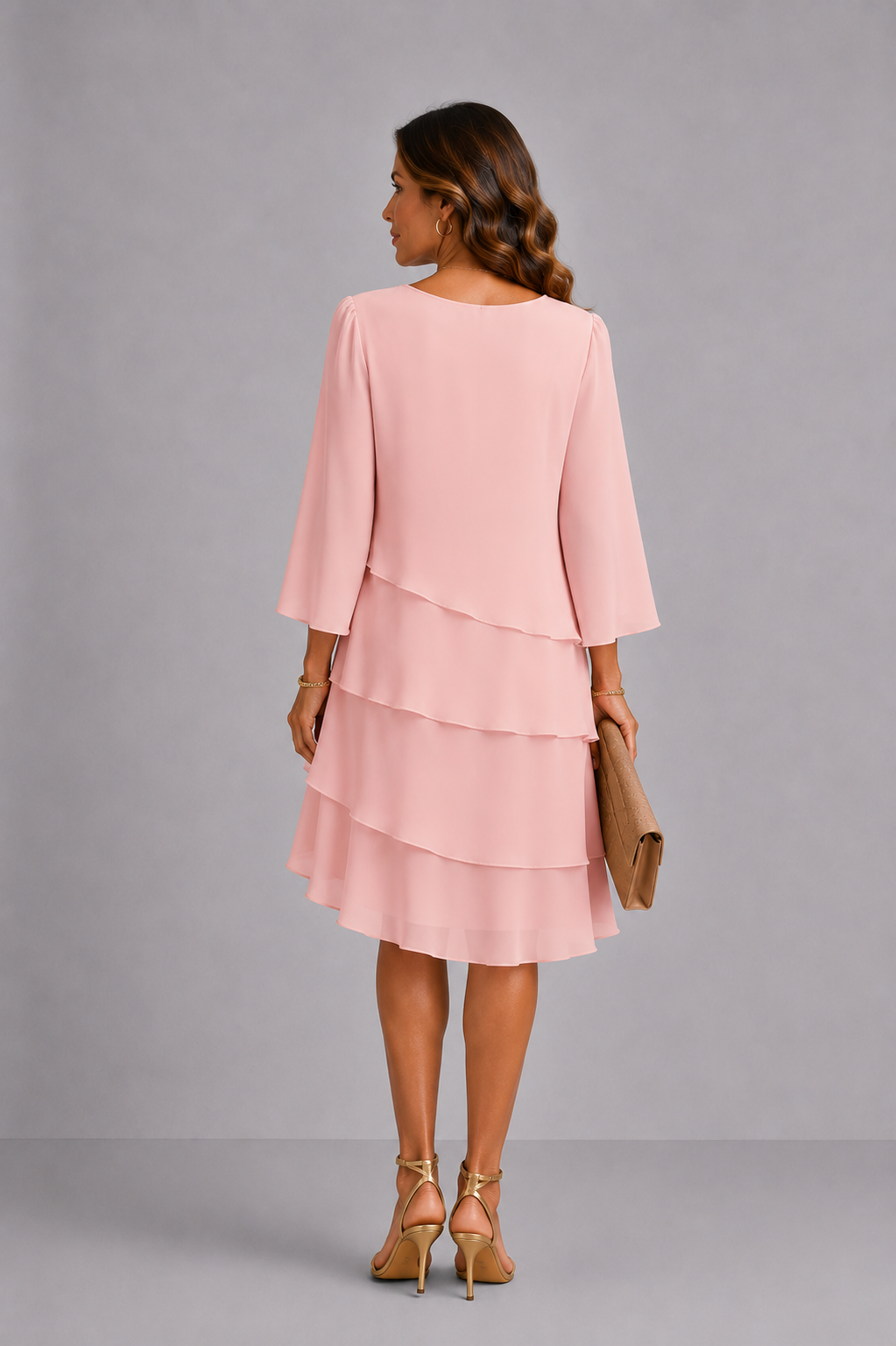 Catherine | Vestido elegante con volantes