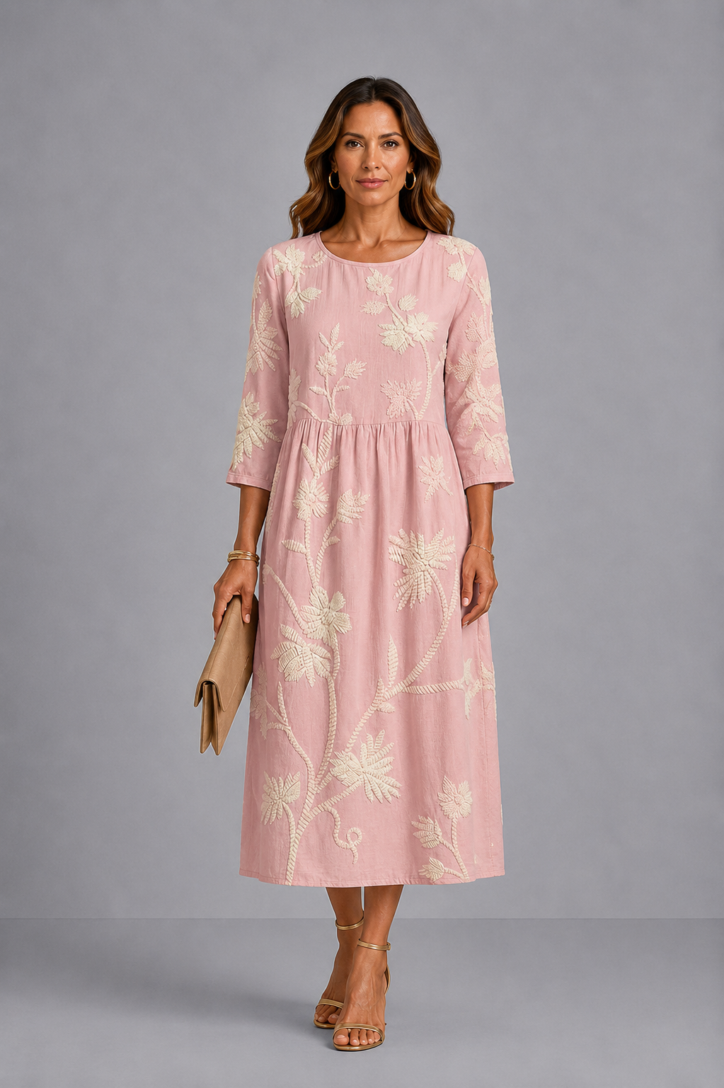 Brianna | Abito Floreale Elegante