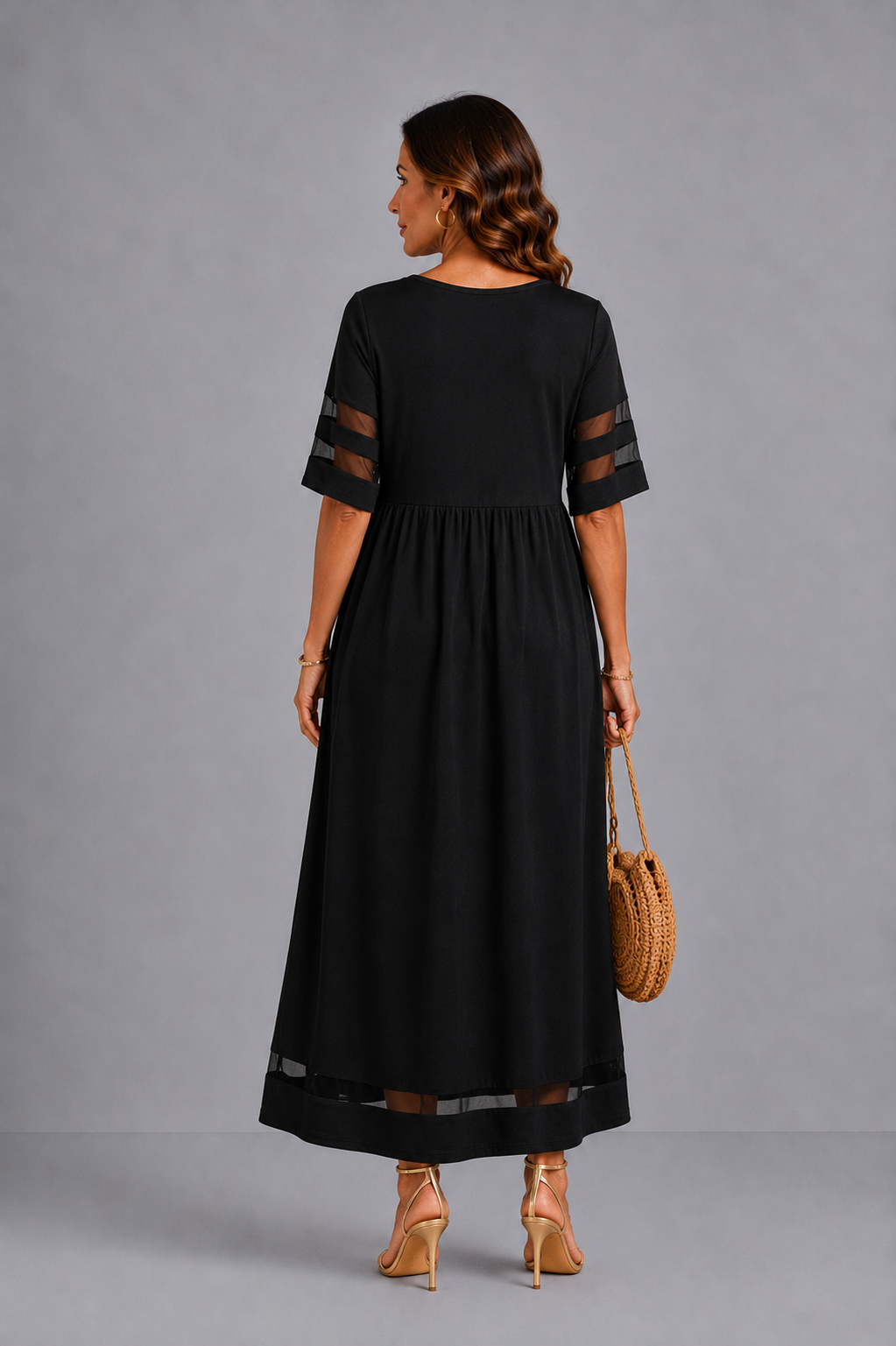 Aubrey™ – Tummy-Flattering Midi Dress