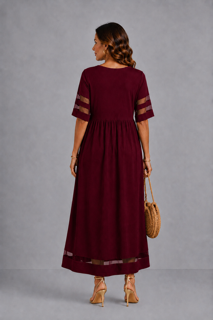 Aubrey™ – Tummy-Flattering Midi Dress