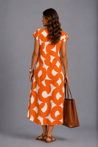 Valeria | Vestido con detalles calados