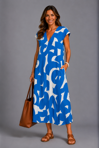 Valeria | Vestido con detalles calados