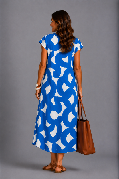 Valeria | Vestido con detalles calados