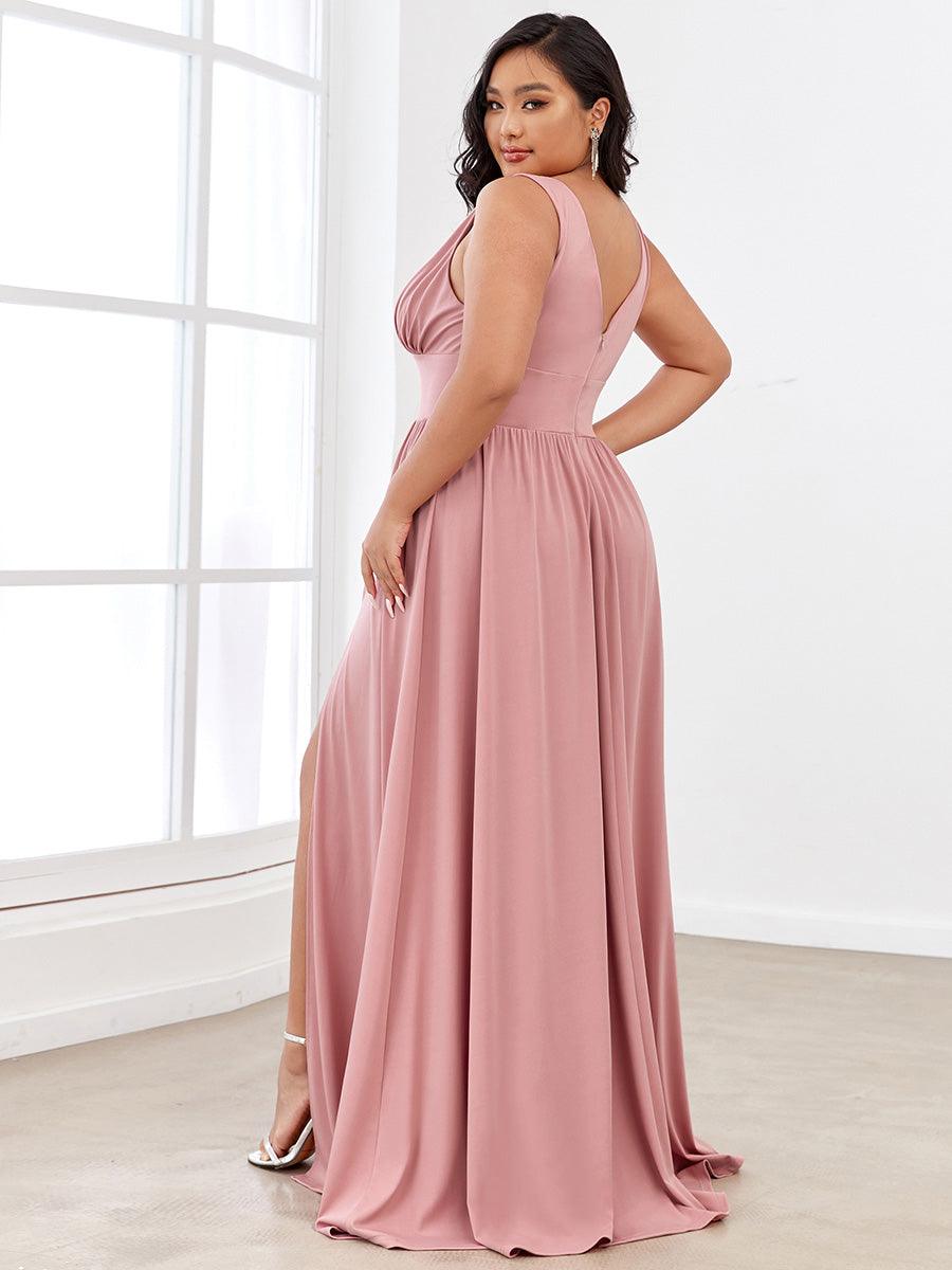 ever SORAYA|Robe de soirée taille empire à col V