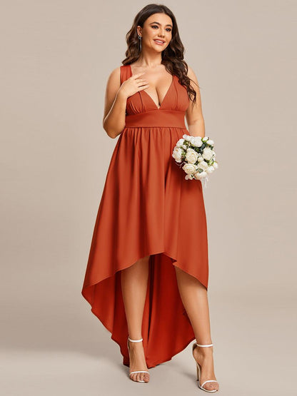 ever SORAYA|Robe de soirée taille empire à col V