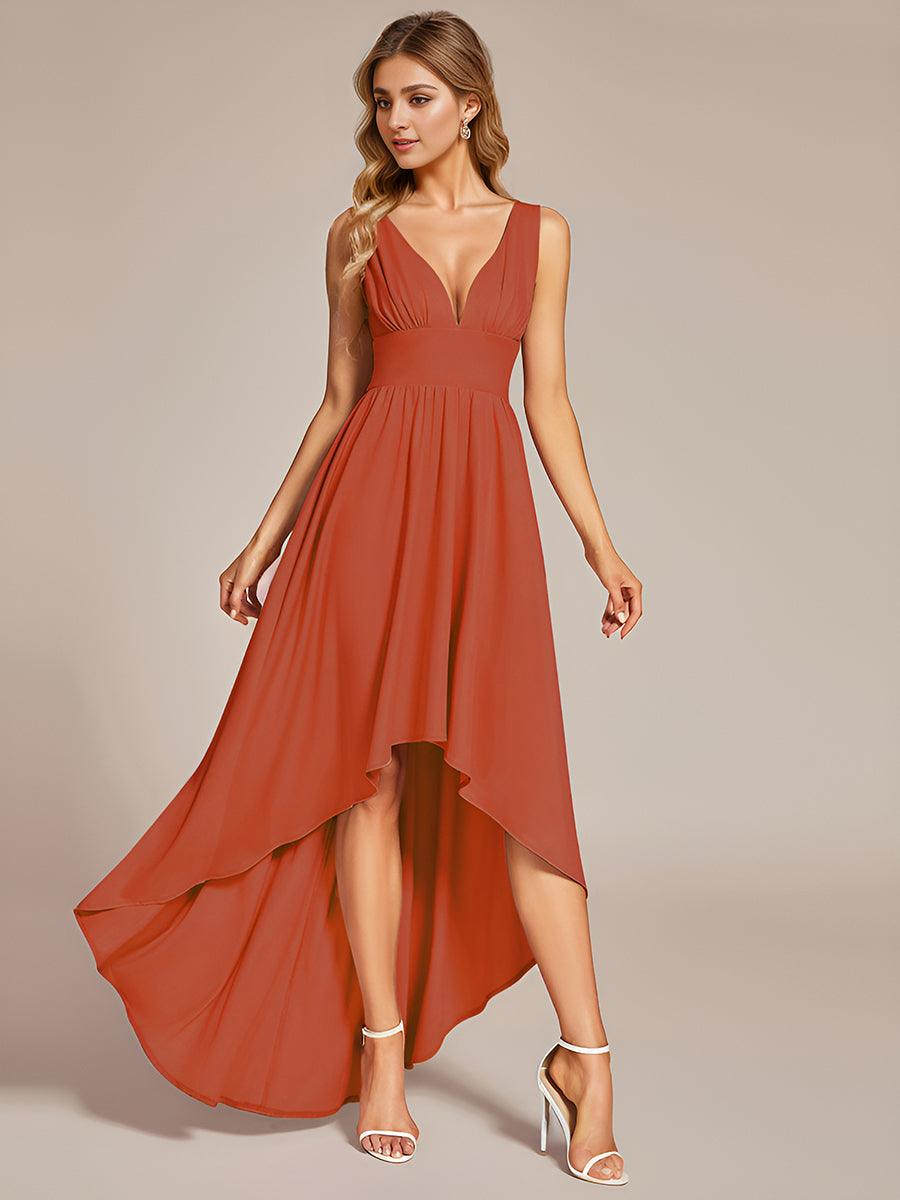 ever SORAYA|Robe de soirée taille empire à col V