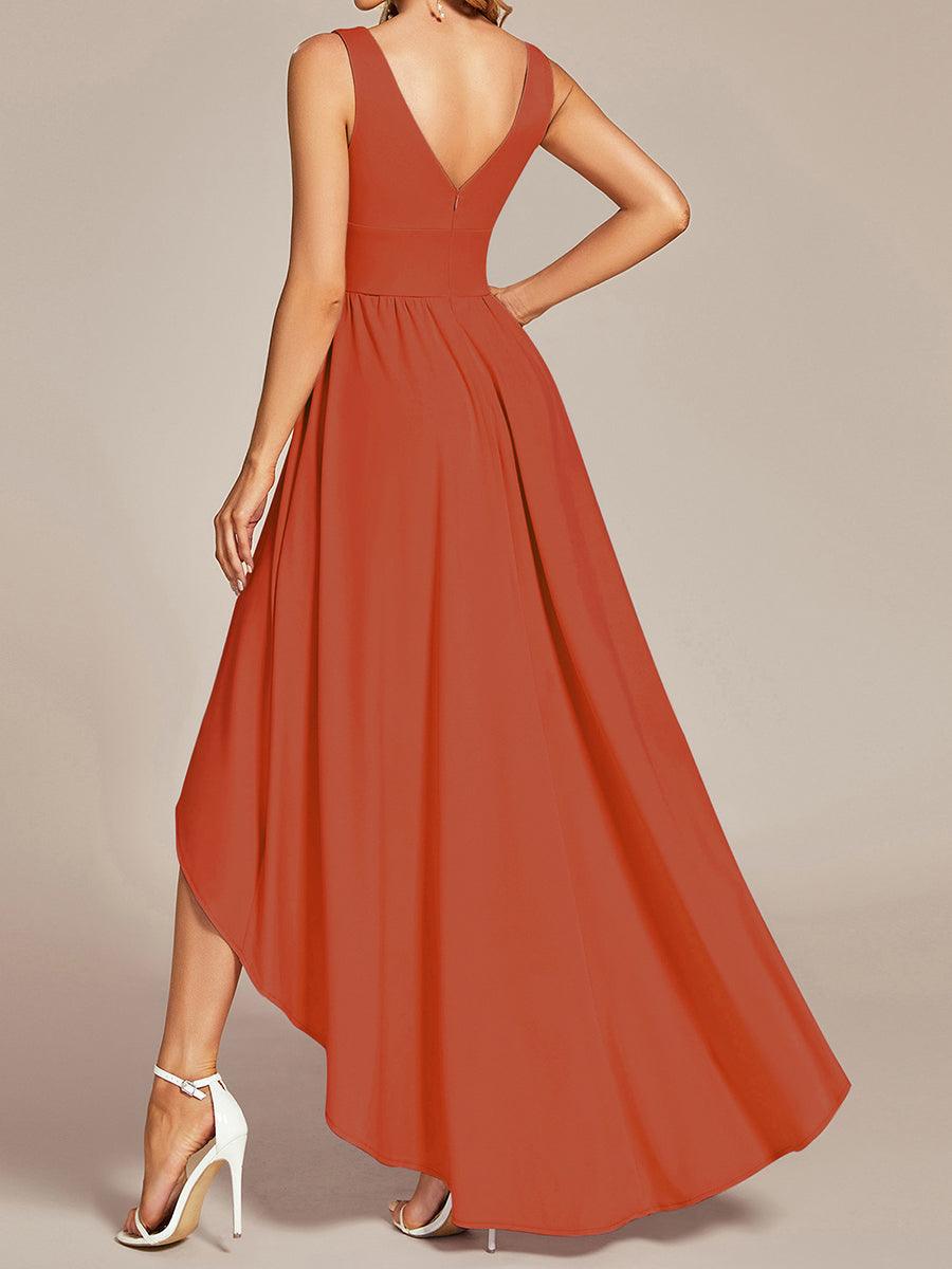 ever SORAYA|Robe de soirée taille empire à col V