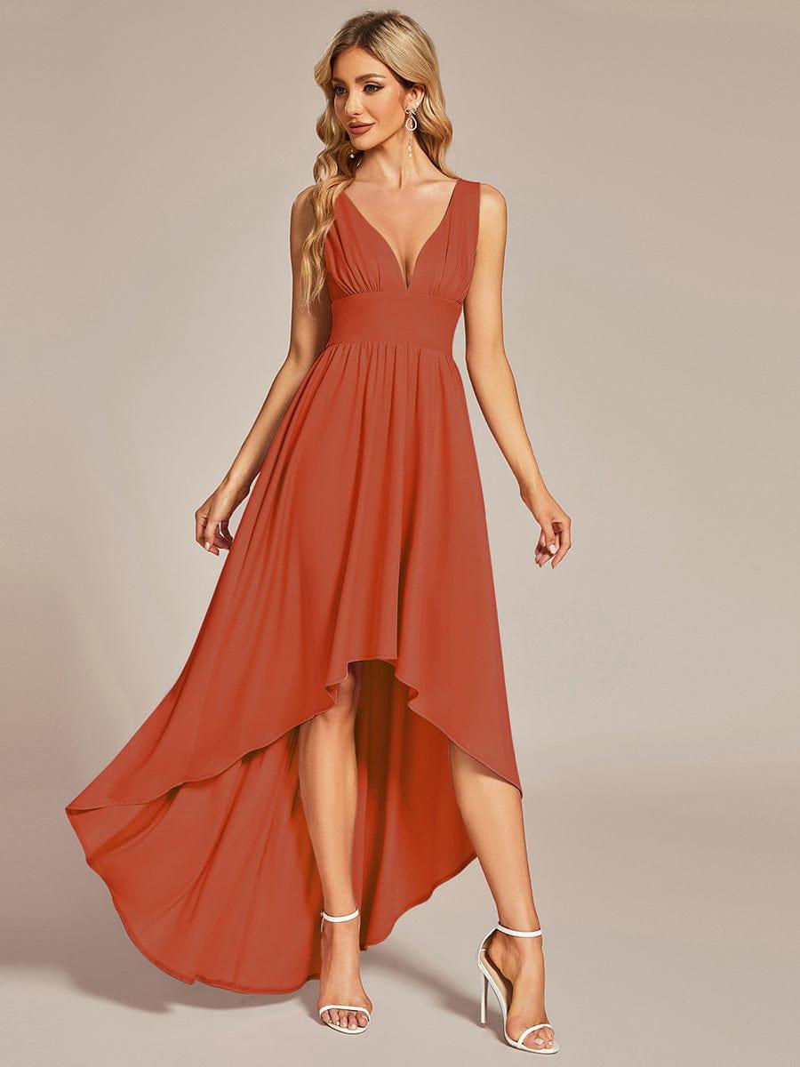 ever SORAYA|Robe de soirée taille empire à col V